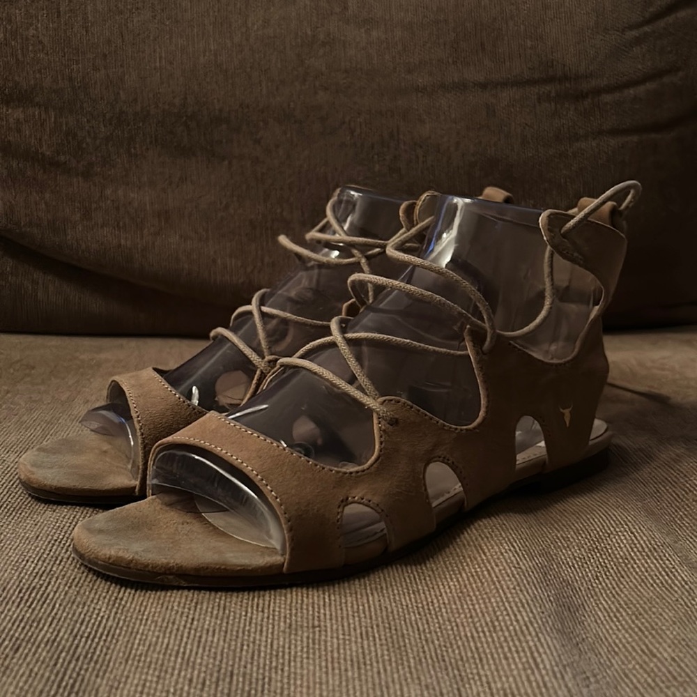Windsor Smith Sand Suede Sandals